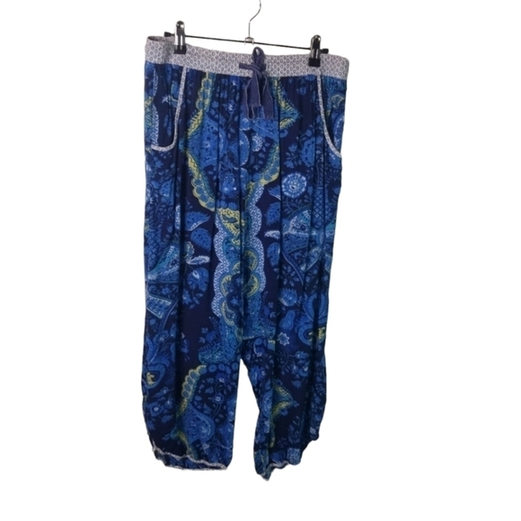 Eloise anthropologie cadiz crop lounge capris - Picture 3 of 10